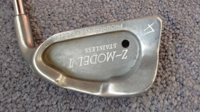 ROWE 4点 Z-Model II Progressive Offset BLACK DOT Stainless # 4 Iron | eBay