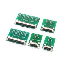 FPC FFC Flexible Cable Adapter Board 1mm Pitch Connector to 2.54mm 4-40Pin