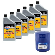 Sbc Engine Break In Oil Filter Combo Kit - Lucas Oil Filter