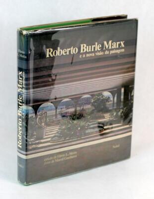 F Motta 1984 Signed Roberto Burle Marx E A Nova Nisao Da Paisagem HC w/DJ