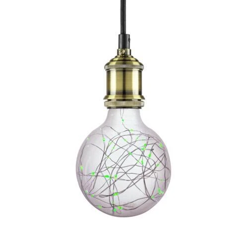 Sunlite 81181-SU LED G30 Globe String Light Bulb, Decorative Light, 1PK Green - Image 2 of 2