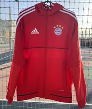 FC Bayern Munich Presentation Hoodie Jacket 2017 2018 Adidas Size S