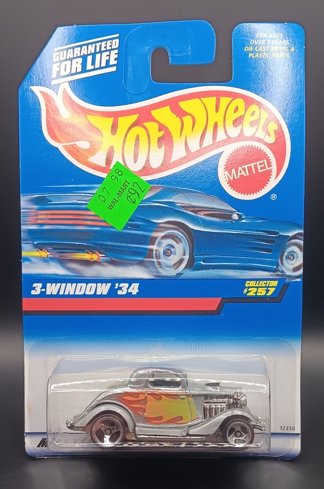 Hot Wheels 3-Window '34 Ford Coupe 1991 Collector #257