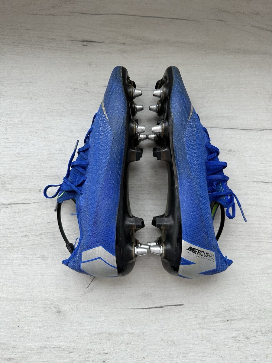 Nike Mercurial Vapor 12 Elite AH7381-400 Navy Blue Soccer Football