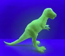 Vintage Fully Glowing T-Rex Dinosaur 6 Inch Tall Tyrannosaurus Rex Figure