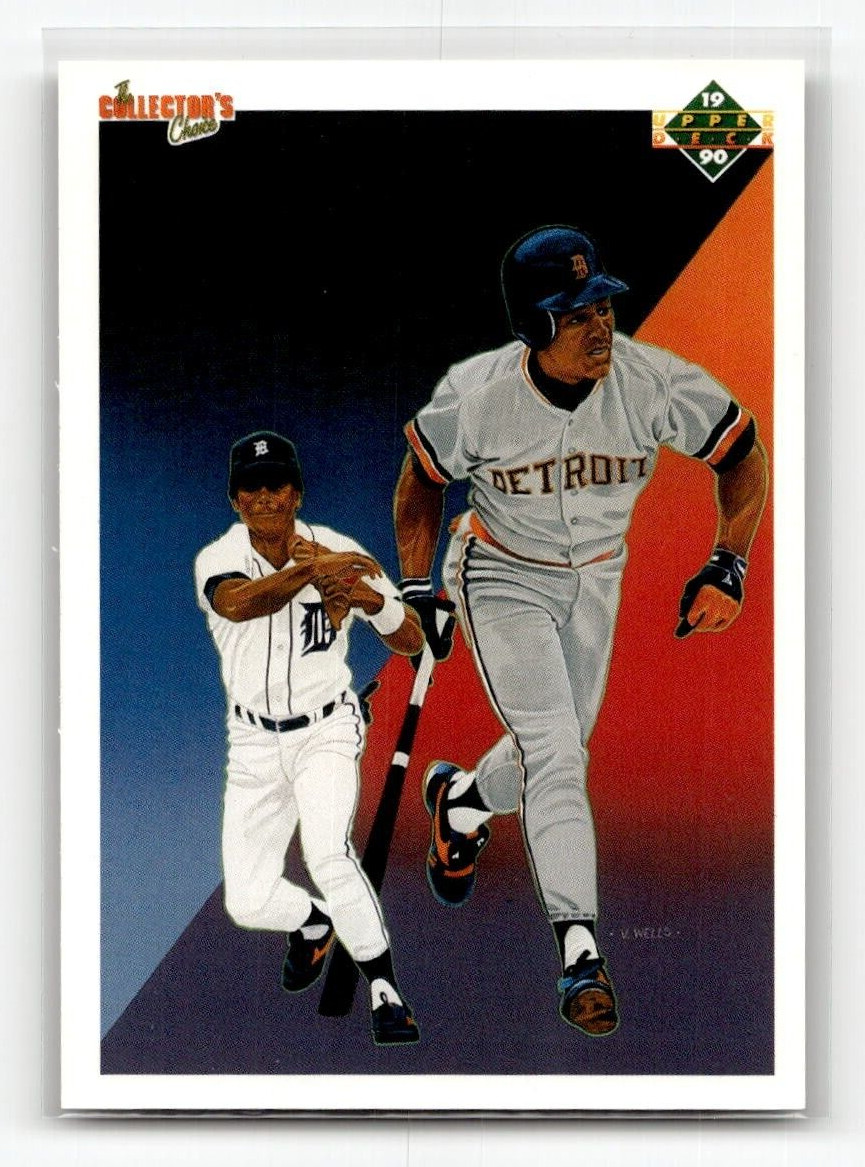 1990 Upper Deck #41 Lou Whitaker Detroit Tigers Baseball Card