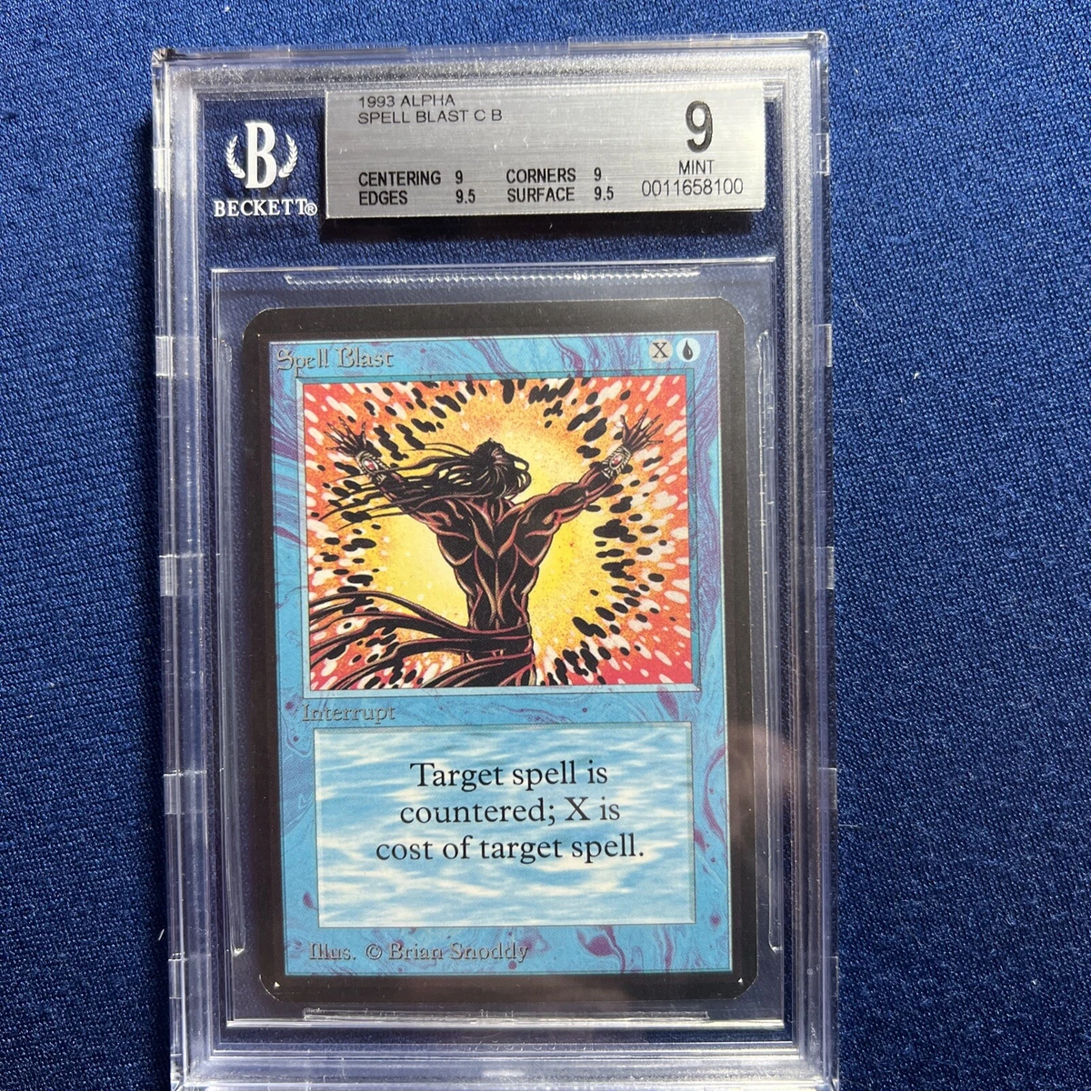 Magic: The Gathering Beckett Grading Services (BGS) Blue Limited