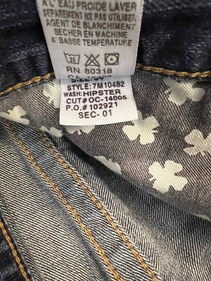Lucky Brand Jeans Blue Denim Virtue Vintage Straight Leg Fit