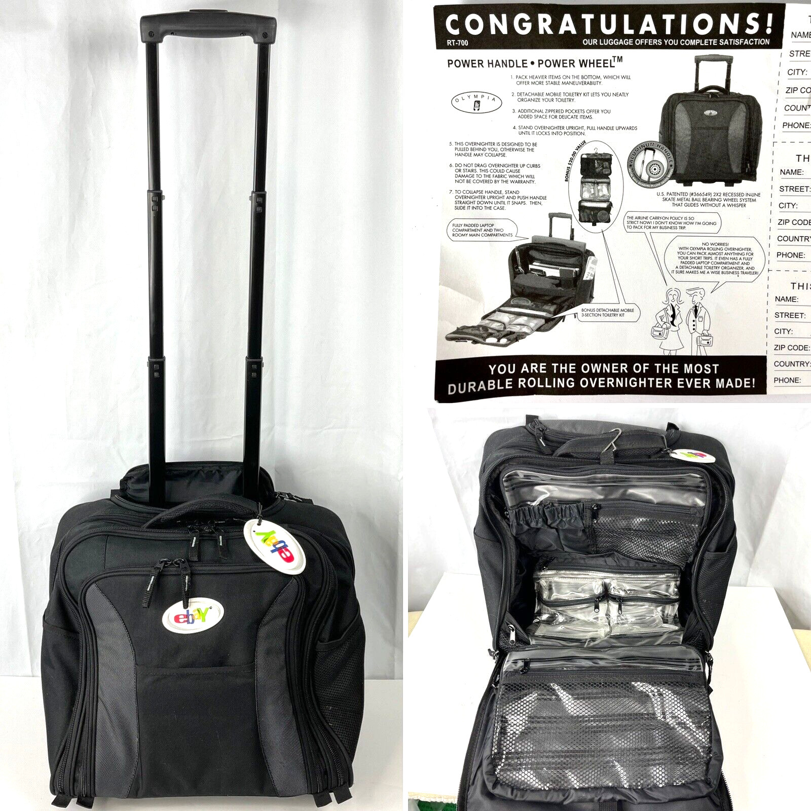 W/toiletry Kit