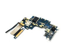 Scheda flessibile principale originale HTC One M7 801c tasti volume presa audio