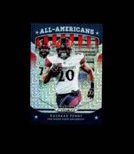 2019 Prizm All American MOJO REFRACTOR RASHAAD PENNY /49 RC San Diego State