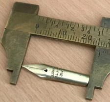 Columbus  pennino Nib oro 14 kt Con Scritta 3W per stilografica vintage