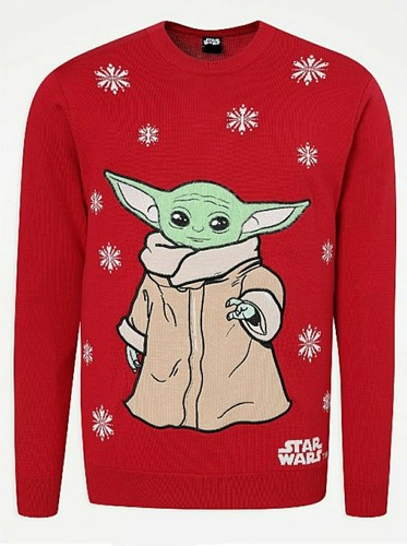 baby yoda christmas jumpers