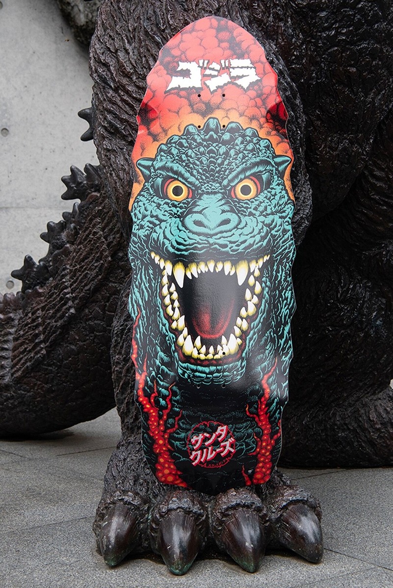 Santa Cruz x Godzilla Destroyer Skateboard Deck 11
