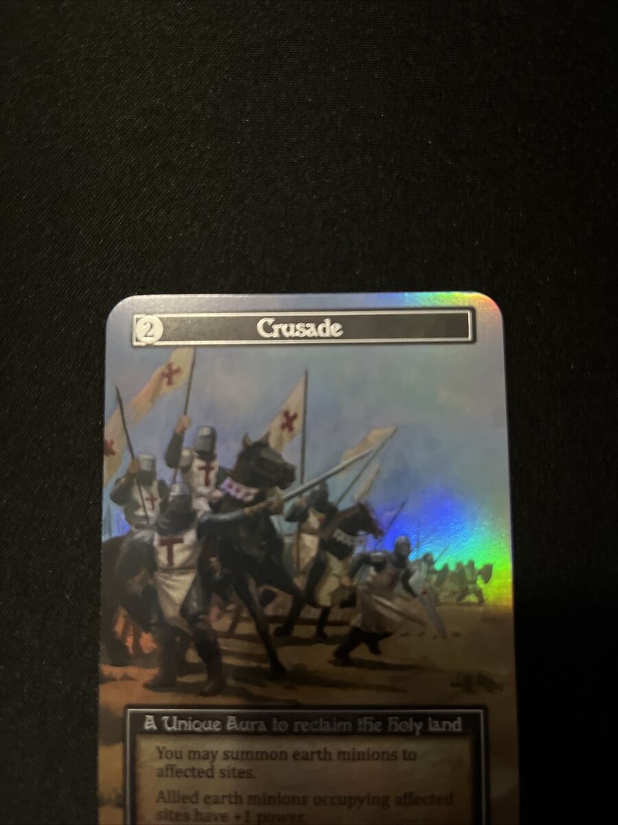 Sorcery Contested Realm. Foil Crusade. Beta Edition. | eBay Sorcery Contested Realm. Foil Crusade. Beta Edition. | eBay
