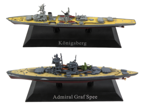 Sammlung von of 2 Kriegsschiffe 1:1250 GRAF SPEE + KONIGSBERG Schiff WSL50 - Bild 2 von 2