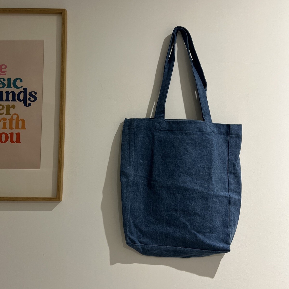 Lacoste x APC denim Tote Bag (38x30x8cm) | eBay UK