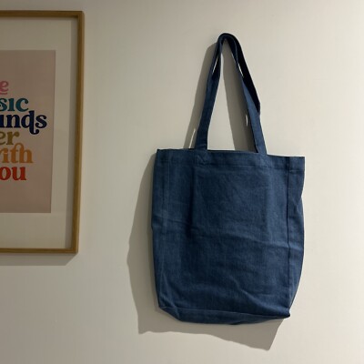 Lacoste x APC denim Tote Bag (38x30x8cm) | eBay UK