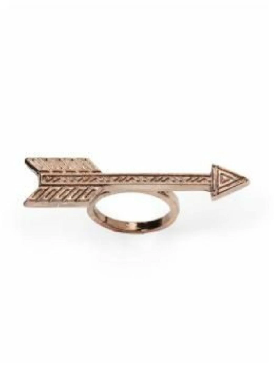 Rose gold 2024 arrow ring