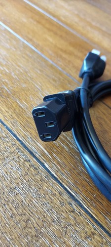 6ft Standard AC Power Cord Cable 3 Prong Plug for PC Computer Monitor & Desktop - Picture 3 of 5