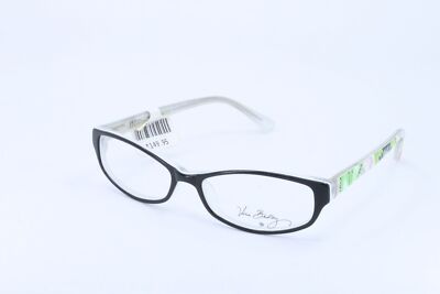 Vera Bradley KATRINA Black Rectangle Girls Full Rim 48-14-130 Eyeglasses Frames