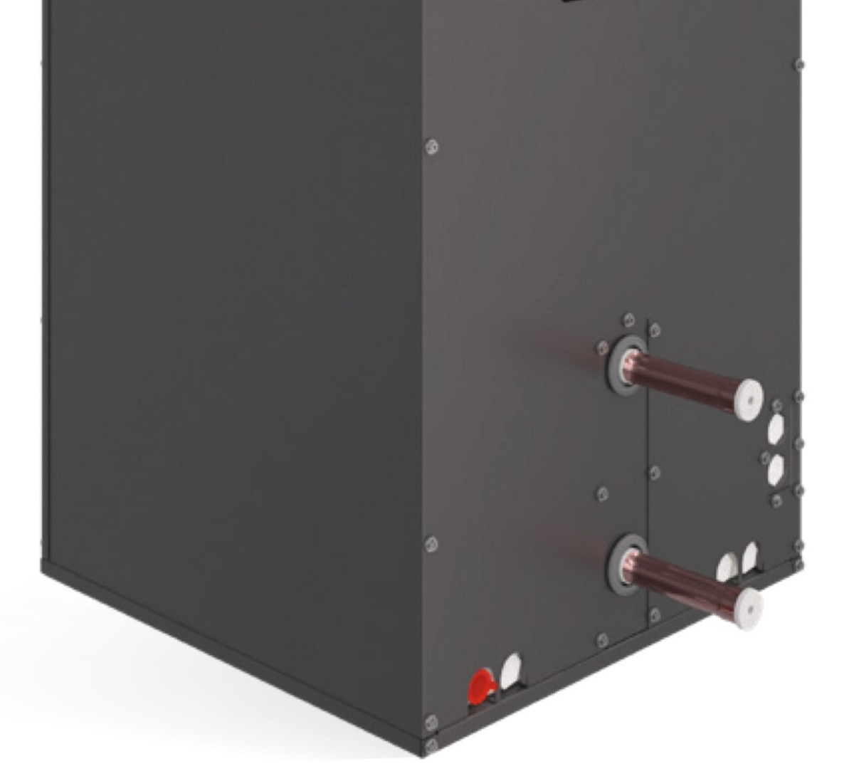 Cased USA made Hydronic A Coil Ton Chilled Hot Water Heat