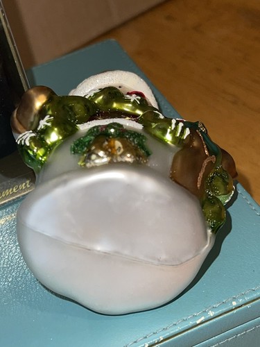 4 Inch Handblown Glass Snowman Christmas Ornament Fun - Picture 5 of 6