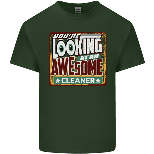 Youre Looking At An Awesome Limpiador Algodón Hombre Camiseta Top Camiseta - Imagen 9 de 102