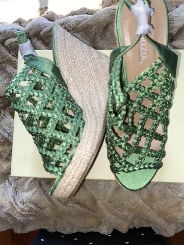 PATRIZIA Spring Step Manzana Wedge Platform Sandals ~ Size 8.5 - Picture 7 of 10