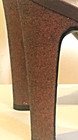 NEW Women's STUART WEITZMAN Brown Heels Size 10 Glitter Satin Peep-Toe Spain — photo 8
