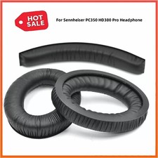 Ear pads Cushion w/Headband Replacement Fr Sennheiser PC350 HD380 Pro Headphone