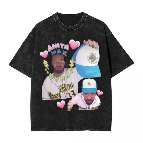 Anita Max Wynn Love Washed T Shirt - Streetwear high quality shirt - Picture 8 of 32