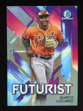  2021 Bowman Chrome Marco Luciano Futurist Insert #FUT-ML SF Giants