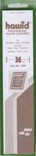 Hawid Stamp Mount Strips 36x210mm Black For Duck Stamps Miscellaneous Foreign 25