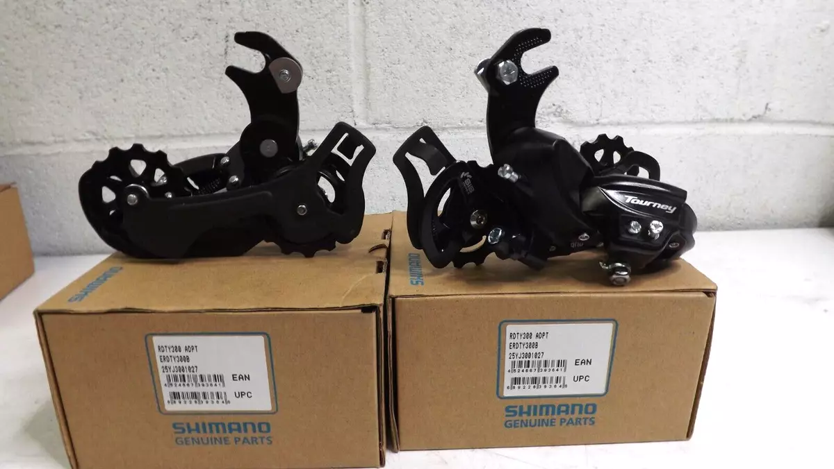 2 Shimano Tourney Rear Derailleur RD TY300 Long Cage SIS Index 6 7 Speed