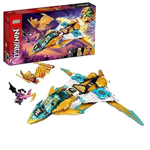 LEGO Ninjago 71770 Zanes Golden Dragon Jet General Vangelis