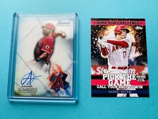 2021 Bowman Sterling ALEXANDER RAMIREZ AUTO & OHTANI Home Run Challenge Angels