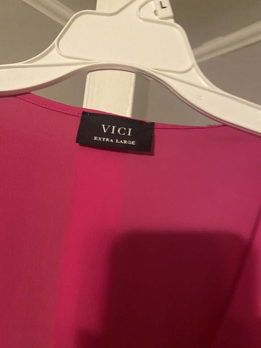 VICI HOT PINK COCKTAIL DRESS-XL | eBay
