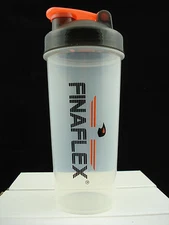 FINAFLEX Protein Shaker Bottle 500ml -Gym Fitness Blender Leakproof BPA-Free Cup