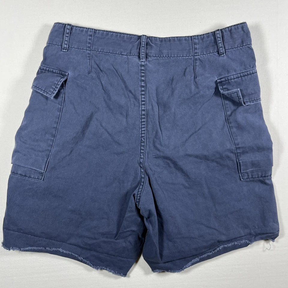 Pantalones Cortos Ralph Lauren Rugby Azul Carga Para Mujer Talla 10 Algodón Informales Bolsillos Foto 3 de 4