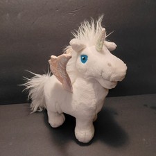 Vintage 2003 Neopets White Uni Plush Unicorn Pegasus 11  Limited Too Stuffed Toy