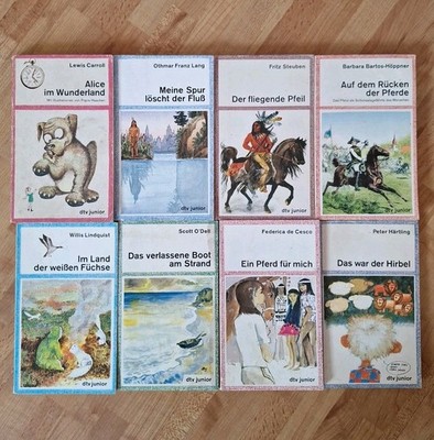 8 Romane dtv Junior   Kinder/Jugendliche   Original 80er/90er