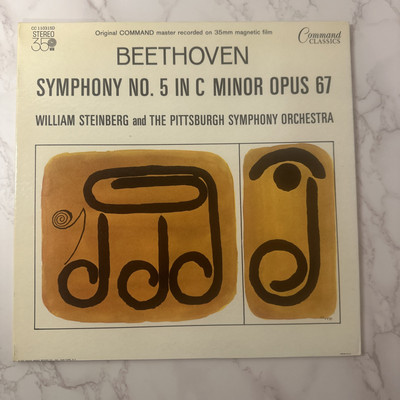 Beethoven Symphony #5 in C Minor Opus 67 William Steinberg lp 1965 VG+ Ex