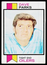 Dave Parks, 1973 Topps, #179, Houston Oilers,