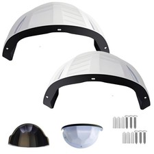 2-Pack Sun Rain Shade CCTV Cover Outdoor Top Cover Shield Protective Roof for...