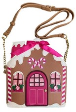 NEW Betsey Johnson Christmas Purse Gingerbrea...