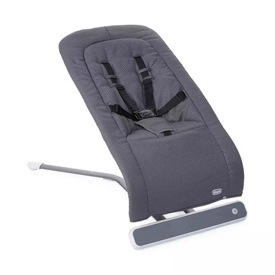 chicco Wippe Babywippe RhytmnSound Kinderwippe Moon Grey Wippe Babymöbel