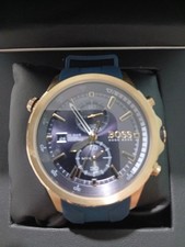 Hugo Boss Mens Globetrotter Watch Seldom Worn In Excellent Condition RRP £389.00
