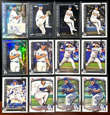 JACKSON FERRIS 2025 Topps Pro Debut AUTO /175  - Los Angeles Dodgers RC Lot 12