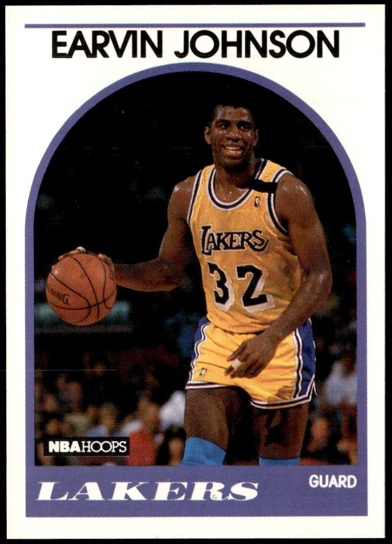 1989-90 Hoops #270 Earvin Johnson F5